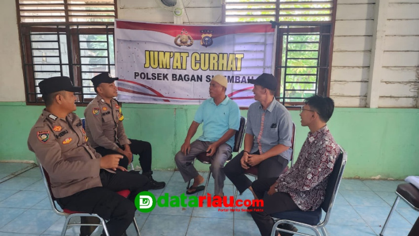 Jumat Curhat, Polsek Bagan Sinembah Serap Aspirasi dan Tingkatkan Kamtibmas di Pasir Putih