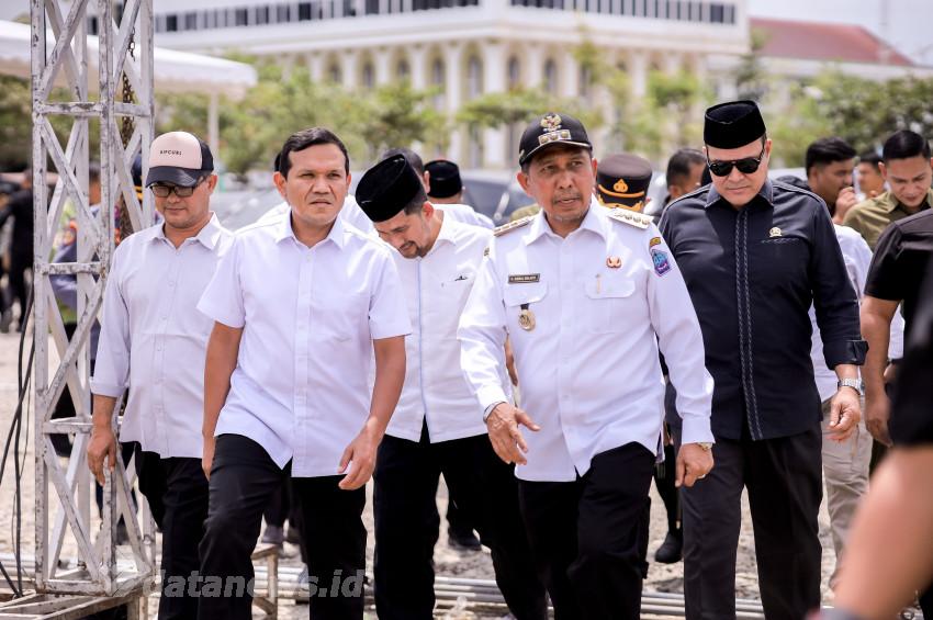MTQ Aceh XXXVII: Persiapan Tuntas, Wagub Aceh Pantau Arena Utama