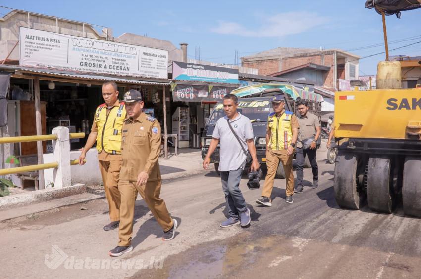 Jelang MTQ XXXVII Aceh, Bupati Pidie Jaya Perbaiki Jalur Trienggadeng-Meureudu
