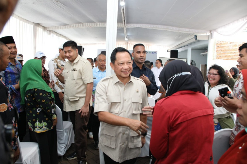 Tinjau Perumahan ASN di Kota Malang, Mendagri Ajak Pemda Sukseskan Program Tiga Juta Rumah