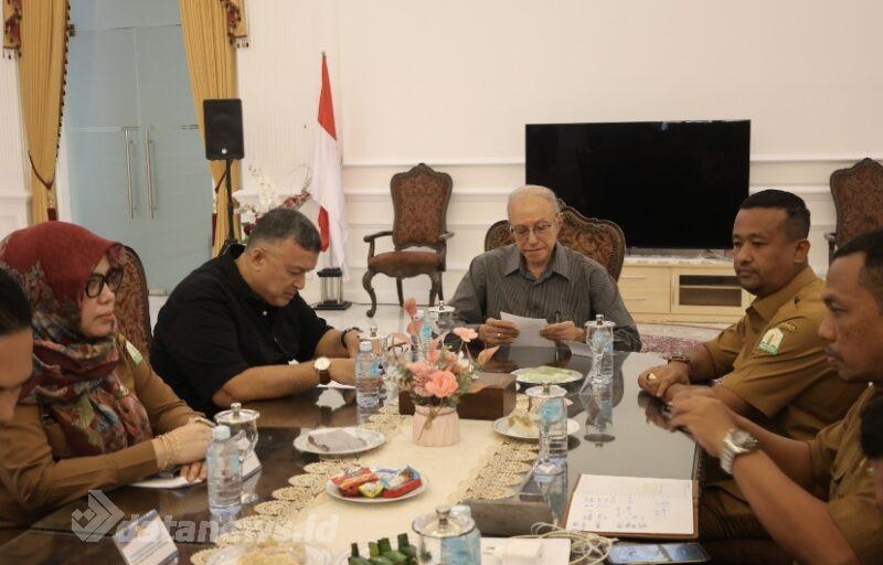 Lembaga Wali Nanggroe Bersama Dinsos Aceh Perkuat Satu Data