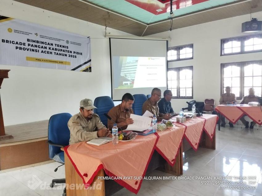 Distanpan Pidie Adakan Bimtek bagi Kaum Muda Milenial