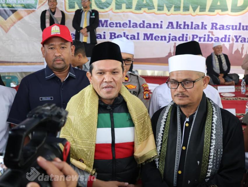 Abi Ismail Sambut Wagub Aceh dan Kadinsos di Dayah Madinatuddiniyah Bener Meriah