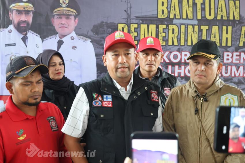 Ketua TP PKK Aceh didampingi Kadinsos Salur Bantuan