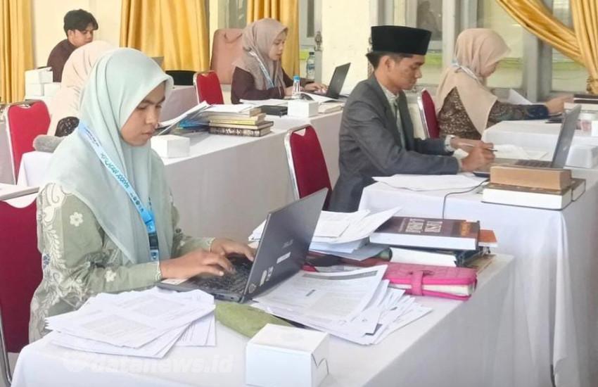 MTQ XXXVII Aceh: Pidie Ikut "Bertarung" KTIQ di Aula Kemenag Pidie Jaya