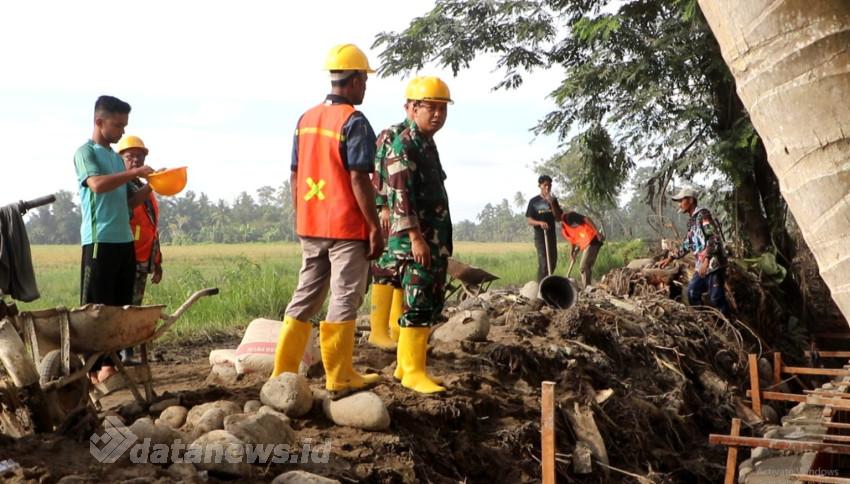 Kodam Iskandar Muda Percepat Pembangunan Irigasi Tersier di Aceh Timur