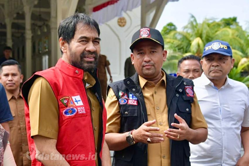 Misi Mualem-D'Fadh, Sosok Chaidir Menembusi Hutan dan Sungai Antar Logistik untuk Warga