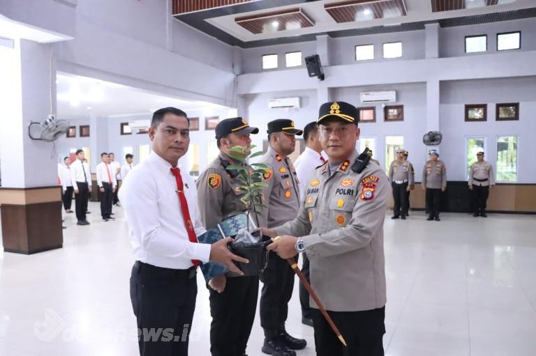 Kapolres Rohil Beri Penghargaan Pengungkapan Narkotika Terbesar Se-Polda Riau