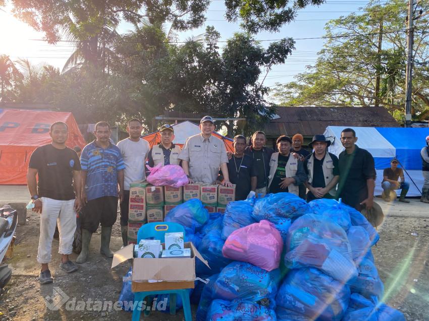 Kunjungi Aceh Tamiang, Kepala BNNP Aceh Salurkan Bantuan Kemanusiaan dan Beri Dukungan Moral