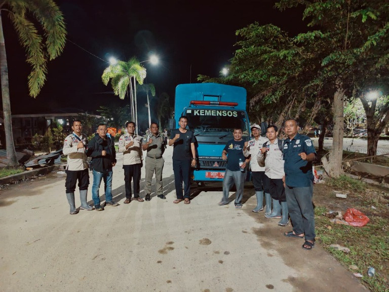 Peduli Bencana  Alam Sumatera, Logistik Bantuan dari Pemda dan Masyarakat Kabupaten Rohil Telah Tiba di Aceh Tamiang