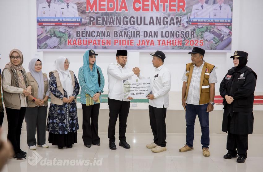 Gubernur Kaltim Antar Bantuan 1 Miliar, Bupati Pijay Apresiasi Aksi Kemanusiaan
