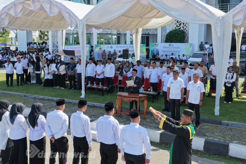7.328 P3K Paruh Waktu Pidie Terima SK, Bupati Tekankan Disiplin