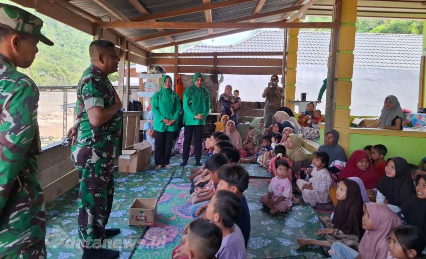 Ketika Danrem Jadi Penguat Harapan Warga Pasca Bencana