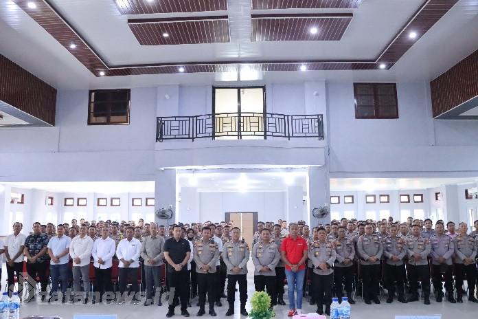 Polres Rohil  Analisa dan Evaluasi Bhabinkamtibmas