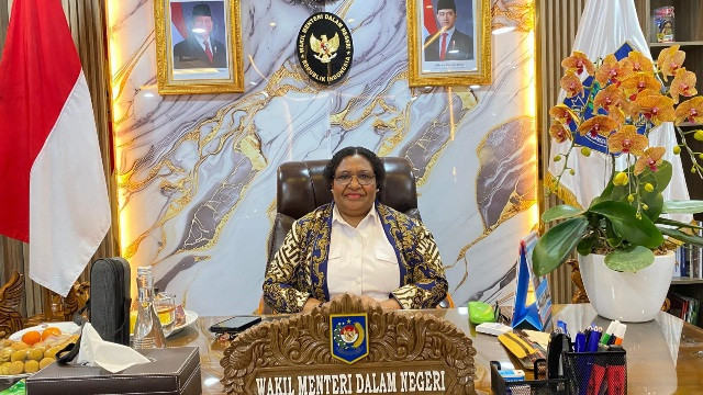 Wamendagri Ribka Haluk: Dana Otsus 2026 Triwulan I Sudah Tersalurkan ke 16 Daerah di Papua
