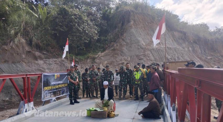 Jembatan Bailey Bener Pepanyi Rampung, Akses Lintas KKA &ndash; Bener Meriah Normal