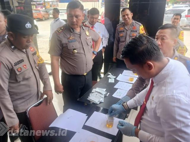 Cegah  Penyalahgunaan Narkotika, Polsek Bagan Sinembah Tes Urine Personel, Ini Hasilnya...
