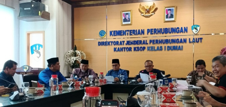 Kepala KSOP Dumai  Beri Jaminan Kesejahteraan TKBM, Aliansi TKBM Riau Tetap Pilih Walk Out dari Ruang Rapat dan Menolak Pembentukan UUPJ