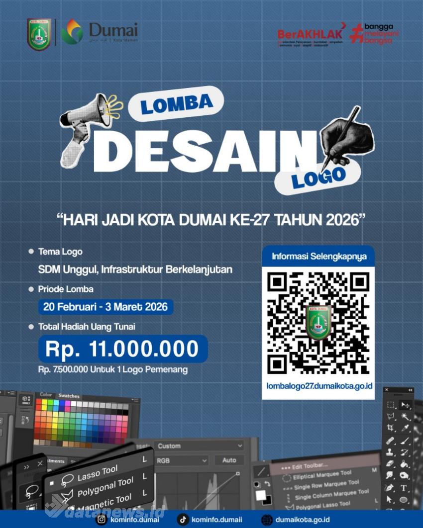 Sambut Hari Jadi ke-27, Pemko Dumai Segera Buka Sayembara Desain Logo Tahun 2026