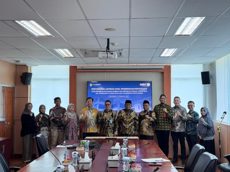 Wawako: LHP BPK Jadi Panduan Strategis Benahi PAD Kota Dumai