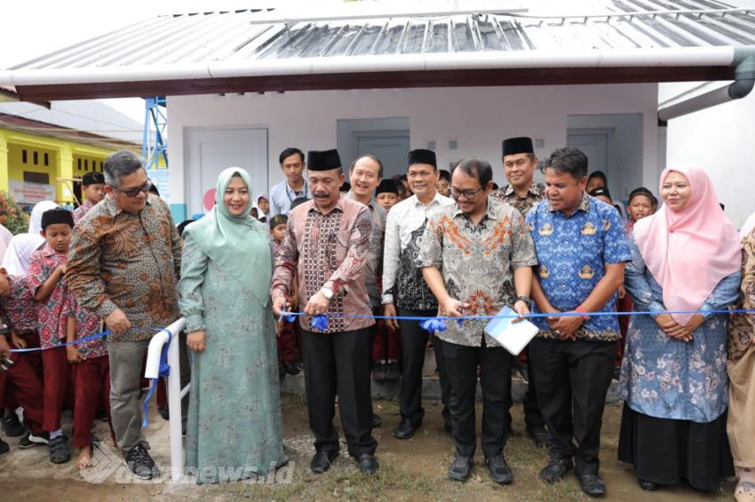 Bupati Sarjani Resmikan Program Global WASH, Akses Kebersihan dan Sehat