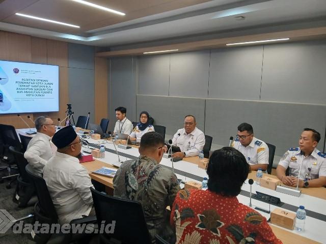 Pemko Dumai Paparkan Pengembangan Terminal Peti Kemas dan Bantuan Bus Angkutan Sekolah serta Bus Perintis