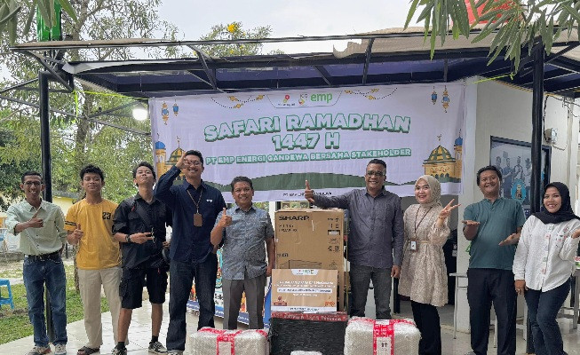 Dukung UMKM Lokal, PT EMP Energi Gandewa Serahkan Peralatan Gandewa Coffee Shop dan Gelar Buka Bersama