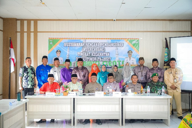 Sekdako Buka Musrenbang Kecamatan Dumai Timur,  Warga Minta Pembangunan Yang Berkelanjutan