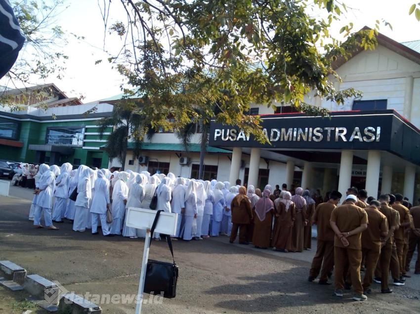 RSUD TCD Sigli Gelar Apel Perdana Pasca Lebaran