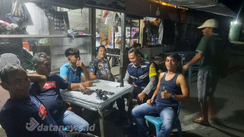 Bhabinkamtibmas Gampong Kuta Barat Gelar Patroli Dialogis, Ajak Warga Jaga Kamtibmas