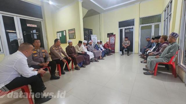 Kapolsek AKP Gian Ajak Tokoh Agama Jaga Kamtibmas Serta Turut Awasi Generasi Muda dari Narkoba