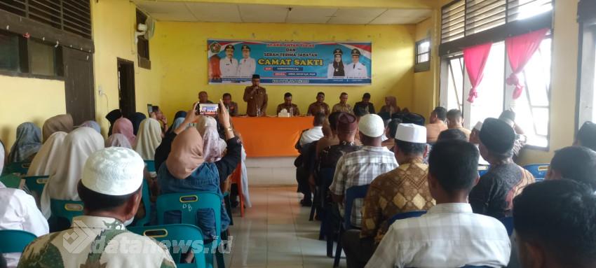 Pemkab Pidie Gelar Antar Tugas Camat Sakti, Abdul Jafar Resmi Menjabat