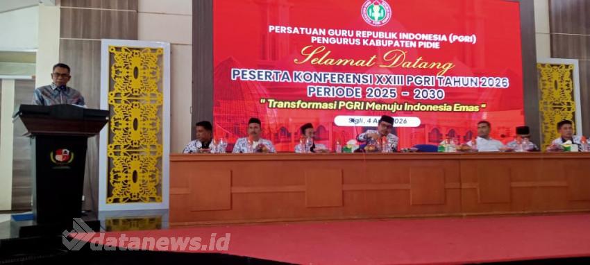 PGRI Pidie Tetapkan Dr. Ismet sebagai Ketua Periode 2025&ndash;2030