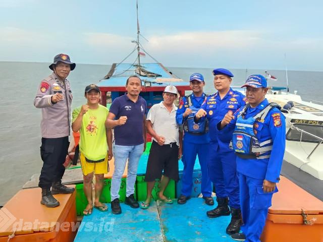 Antisipasi Penyelundupan Narkoba, Kasat Polairud dan Kasat Intelkam Polres Rohil Intensifkan Patroli Perairan Panipahan