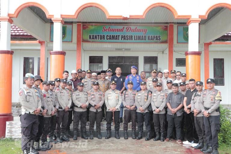 Kapolres Rohil Pimpin Apel Personel Baru Polsek Panipahan, Tegaskan Komitmen Bersih dari Narkoba