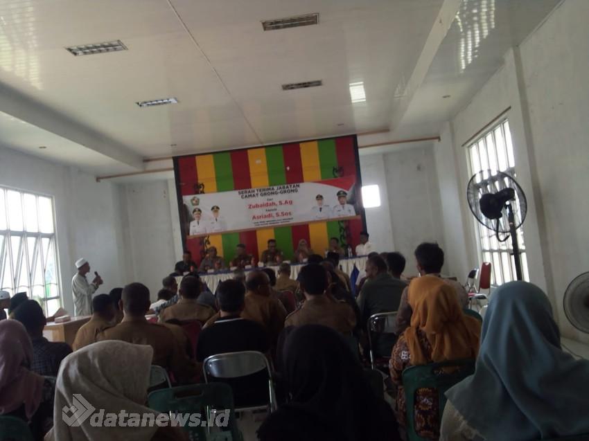 Antar Tugas Camat Grong Grong, Sekda Pidie: Apapun Perbuatan Jadi Contoh Masyarakat