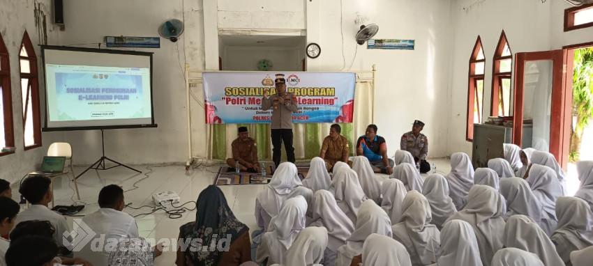 Polres Pidie Sosialisasikan Program E-Learning &ldquo;Polri Mengajar&rdquo; di SMA Negeri Unggul Sigli