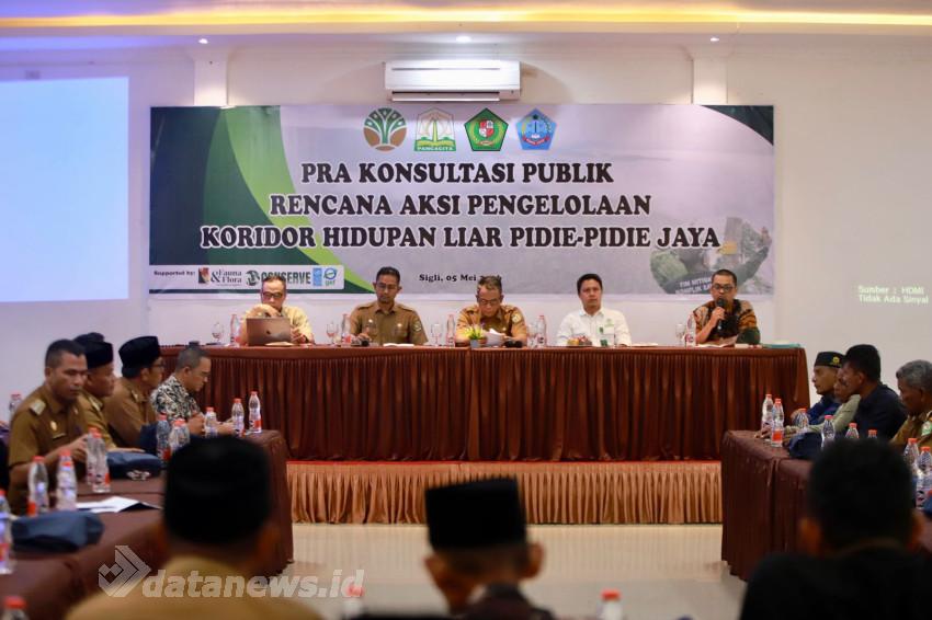 Pra Konsultasi Publik Rencana Aksi KHL Pidie&ndash;Pidie Jaya Digelar