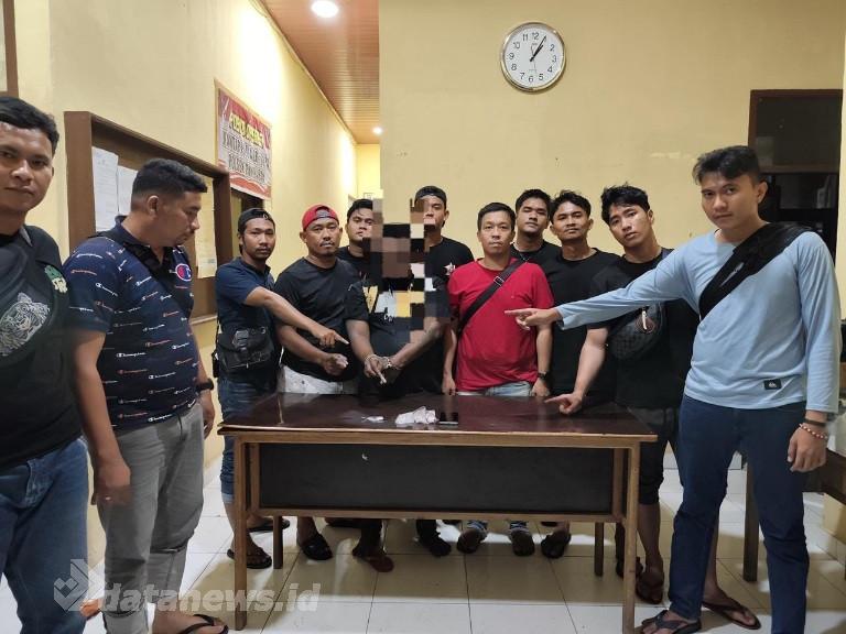 Satgas Anti Narkoba Polres Rohil Amankan Nelayan Penipahan Pemilik Sabu