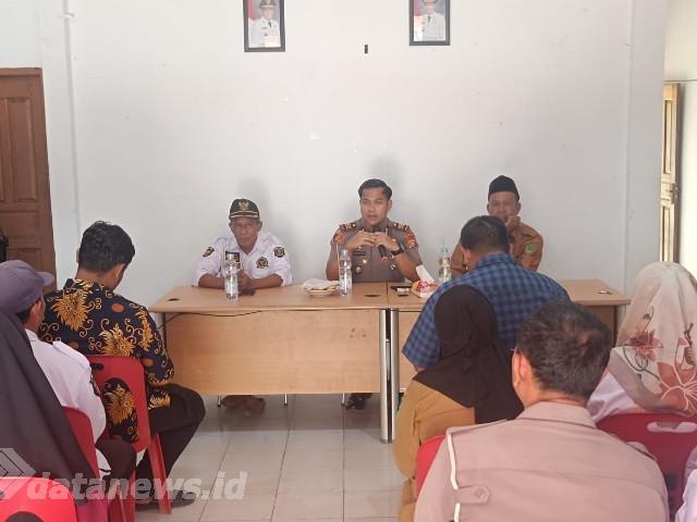Cooling System di Bagan Manunggal, Kapolsek AKP Gian: Laporkan Tindak Pidana Melalui Call Center 110