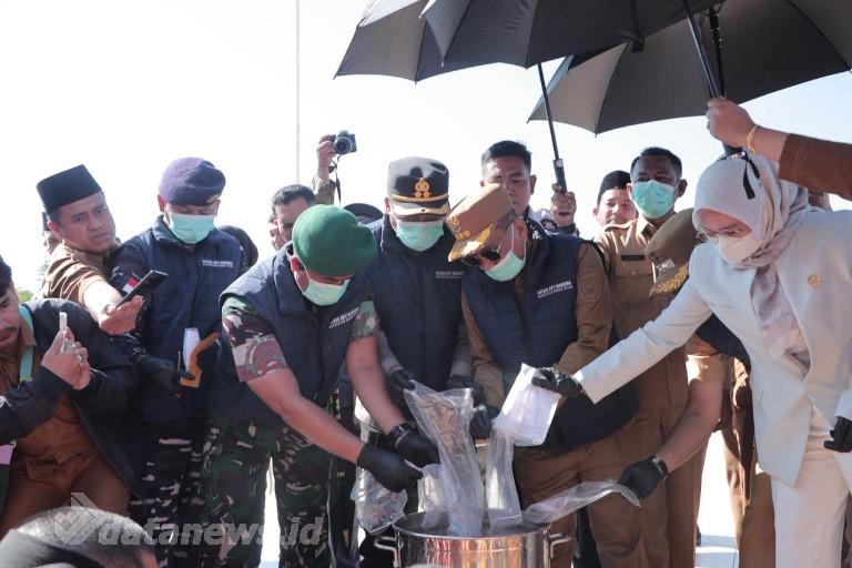 Kapolres Rohil Tegaskan Perang Total terhadap Narkoba, Satgas dan Duta Anti Narkoba Dikukuhkan
