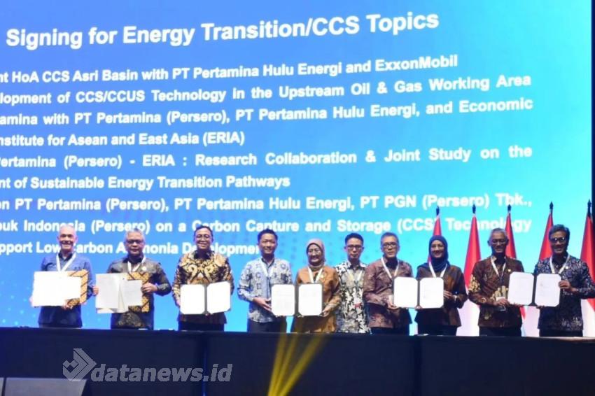 Pertamina dan ERIA Perkuat Kolaborasi Dukung Transisi Energi Nasional