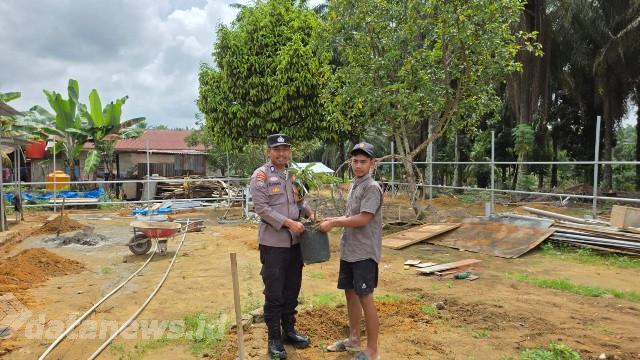 Polsek Bagan Sinembah Sosialisasi Green Policing di Balai Jaya
