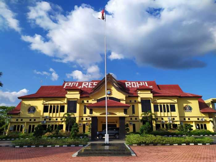 Polda Riau Rotasi Sejumlah Pejabat Polres Rohil, Ini Daftarnya