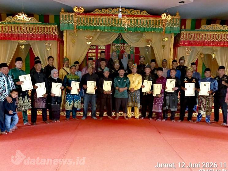 Terima Surat Mandat, Kecamatan Se-Kabupaten Siak Telah Gabung Tameng Adat LAMR Siak