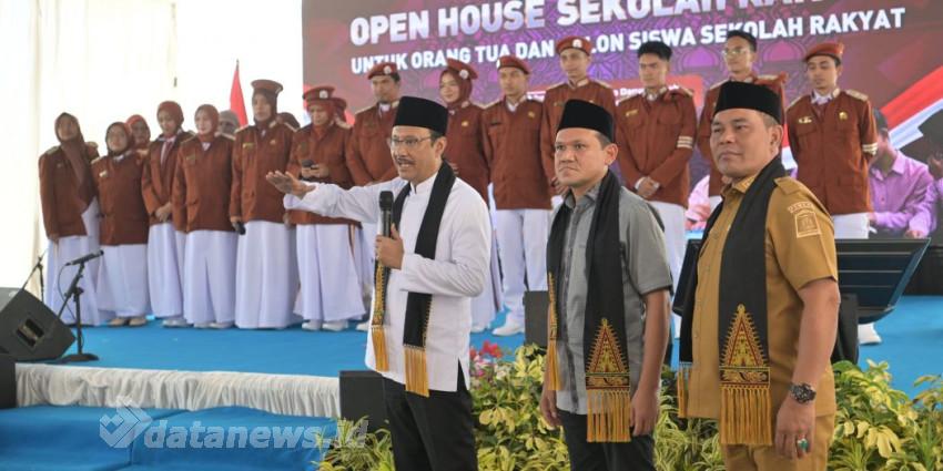 Wagub Aceh Dampingi Mensos RI Tinjau Program Sekolah Rakyat di Aceh Besar