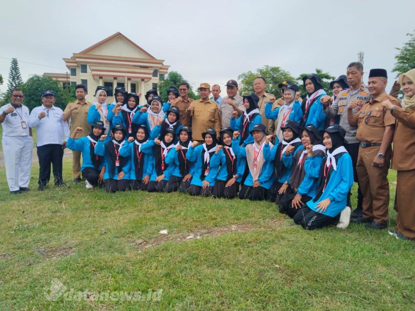 Relawan Tagana Muda Pidie Jaya Garda Terdepan Penanggulangan Bencana