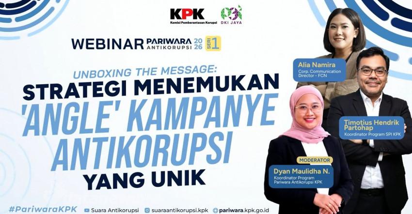 KPK Dorong Kampanye Antikorupsi yang Kreatif dan Relevan di Era Digital