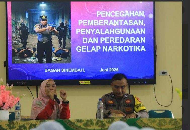 Polsek Bagan Sinembah Edukasi Pelajar SMAN 5 tentang Bahaya Narkoba dan Kenakalan Remaja