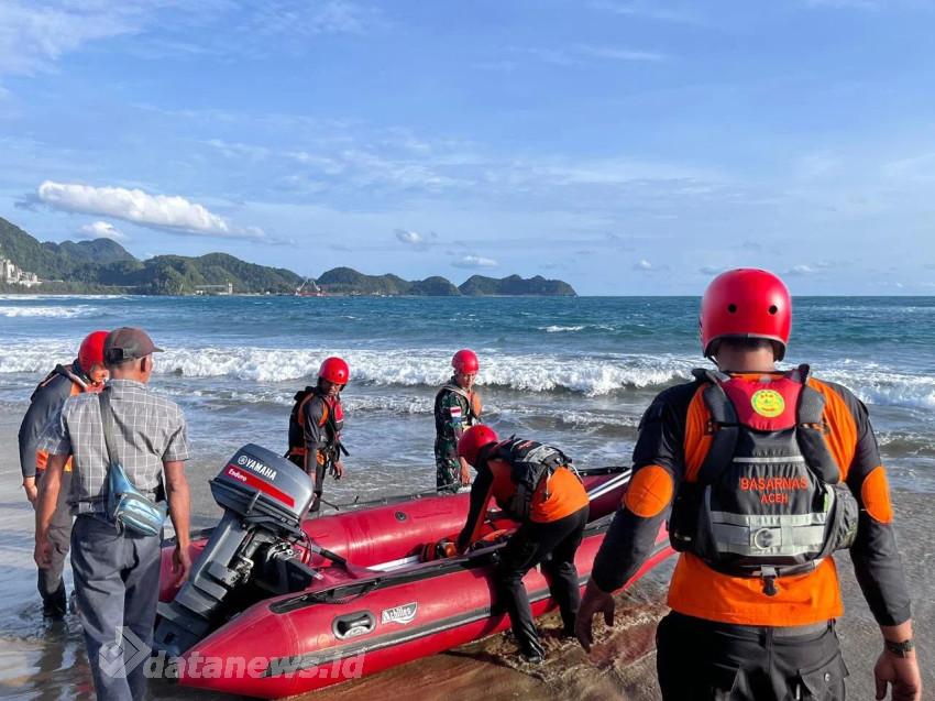 Remaja Asal Pidie Hilang Terseret Arus di Pantai Pulau Kapuk Lhoknga